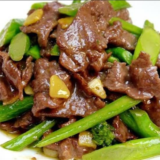 芥兰牛肉 Beef with Chinese Broccoli